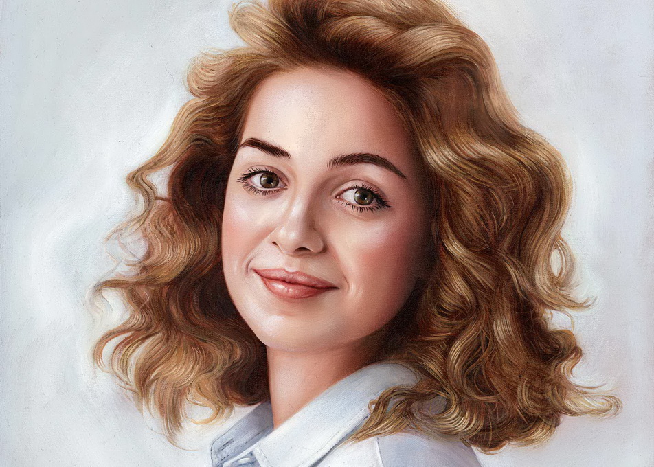 Классический портрет маслом на холсте