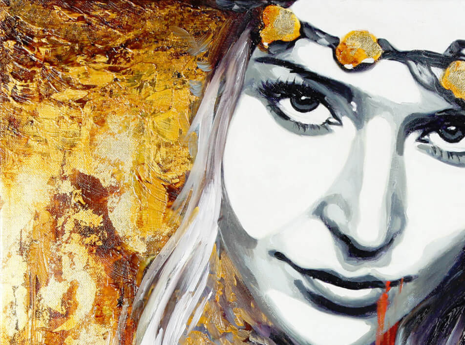Портреты с авторской техникой написания