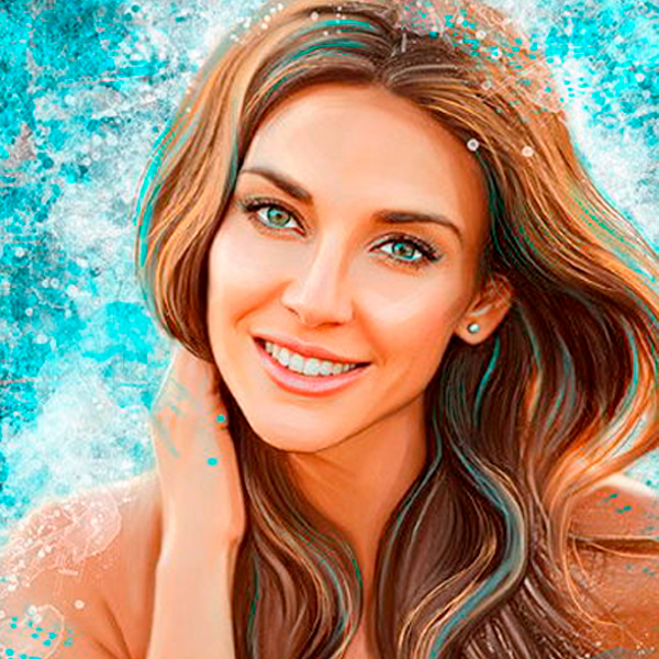 Заказать портрет в стиле Дрим Арт 21