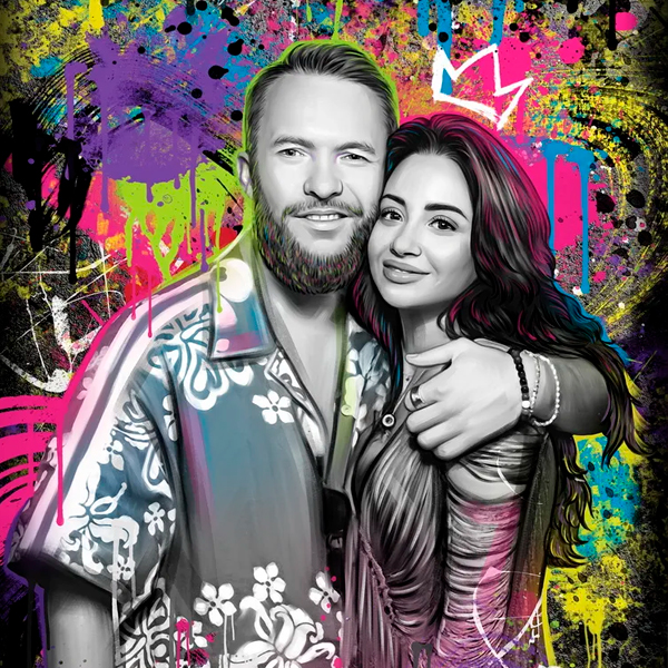 Заказать портрет в стиле Инфинити 11