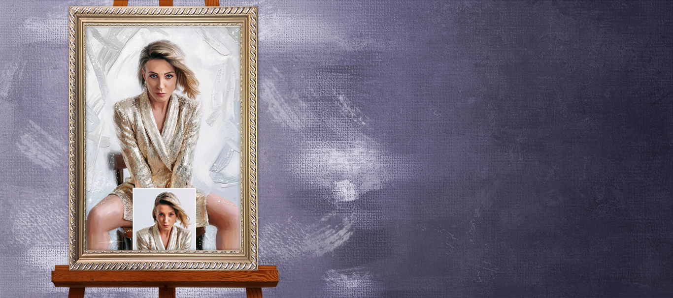 Женские портреты на заказ