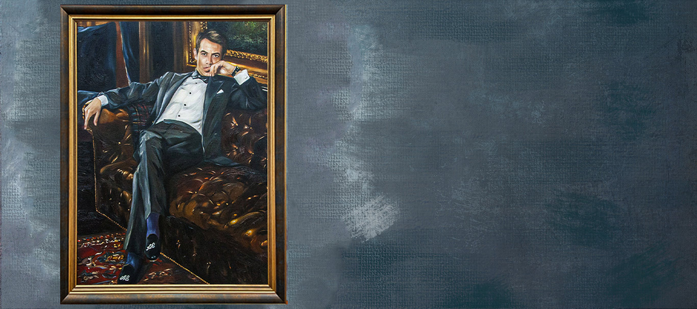 Мужские портреты на заказ