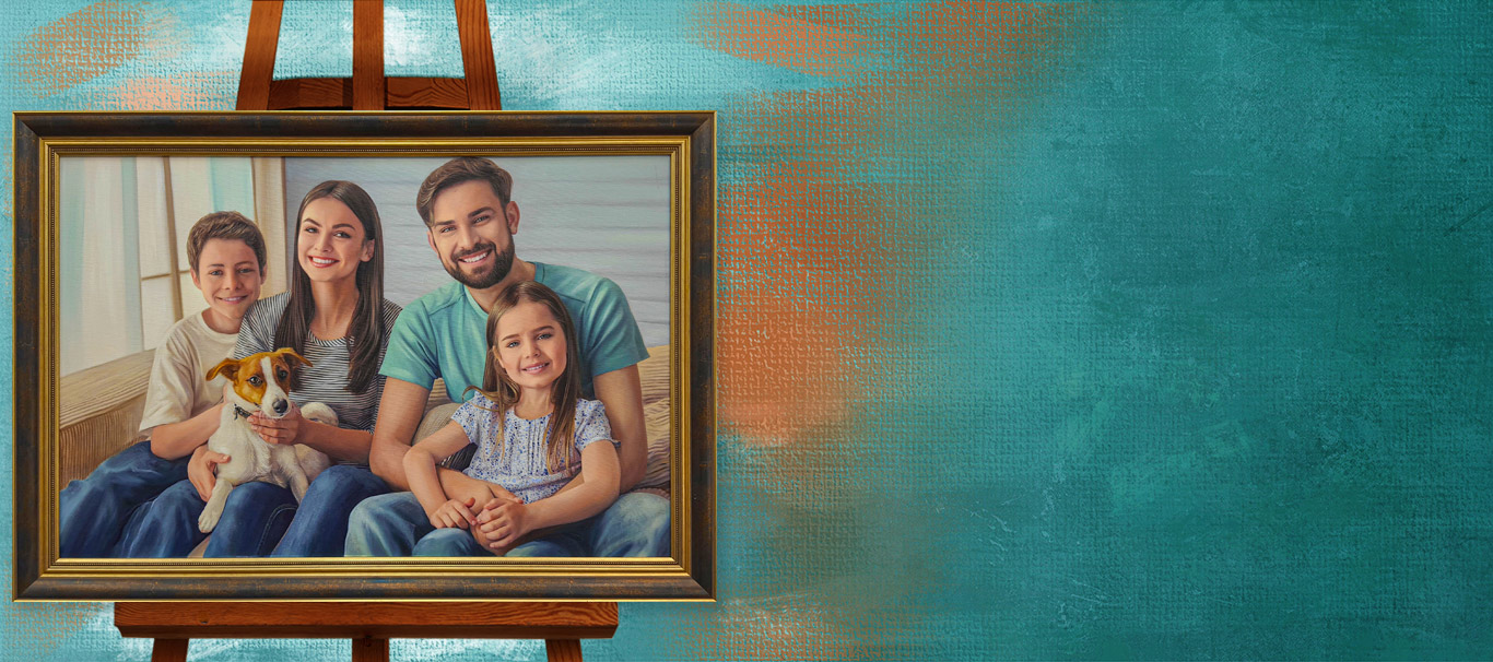 Семейные портреты на заказ