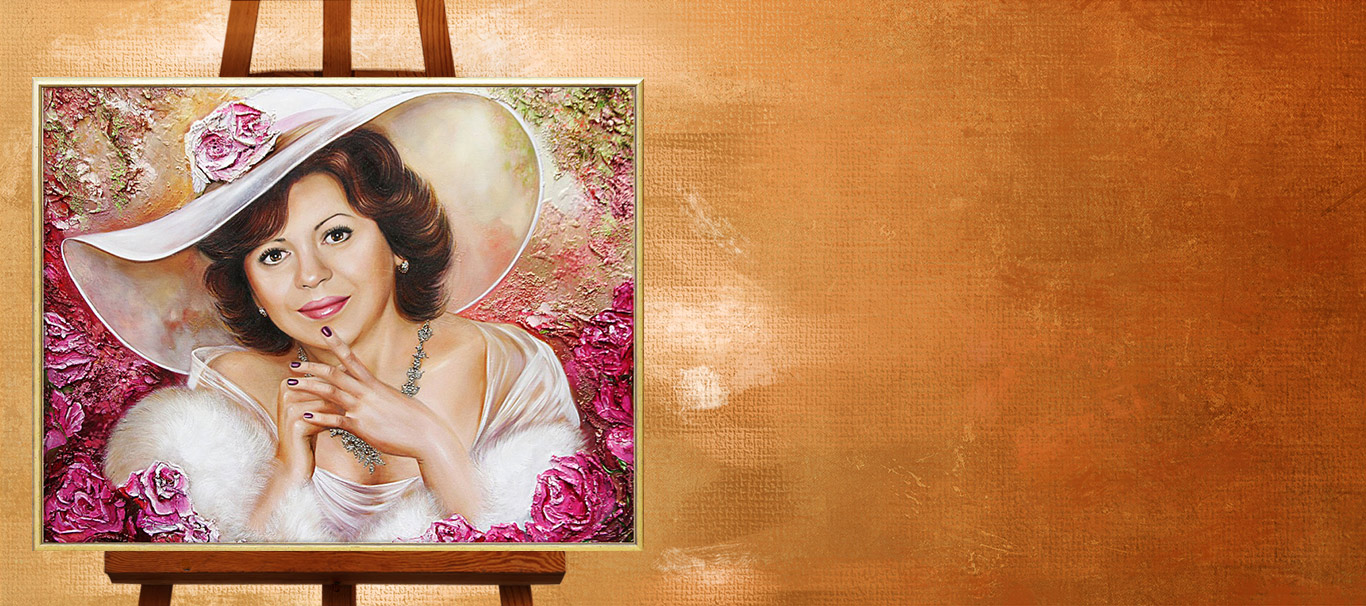 Авторские портреты маслом