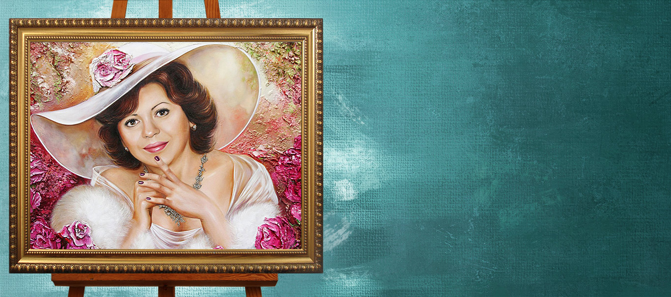 Портрет в образе по фотографии